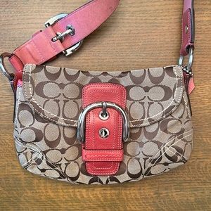 Pink Coach bag